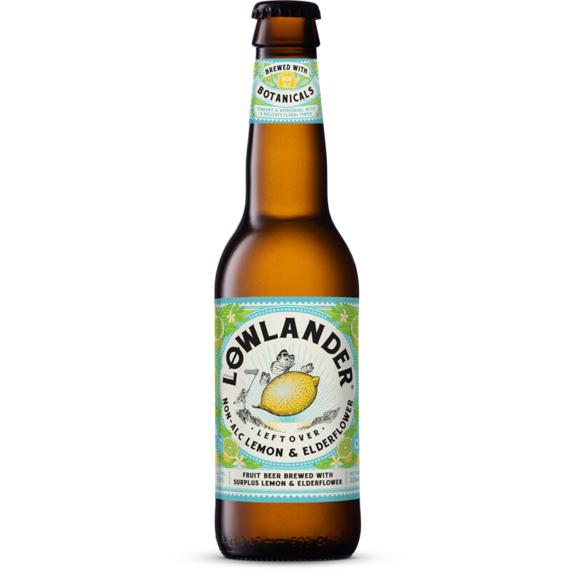 Een afbeelding van Lowlander Non-alc lemon & elderflower