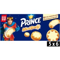 Een afbeelding van LU Prince ministars witte chocolade