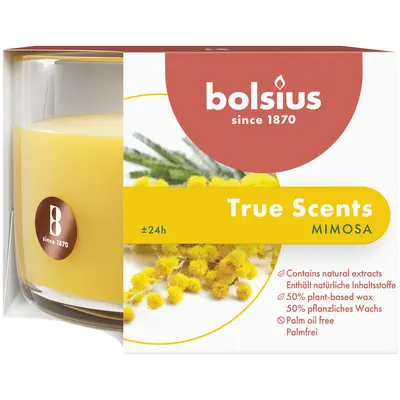 pdp-image-Bolsius Geurglas true scents mimosa 63x90mm