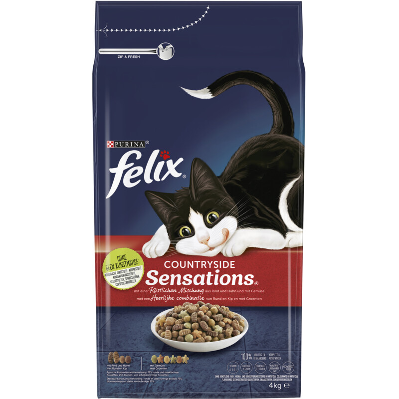 Een afbeelding van Felix Sensations countryside met rund & kip