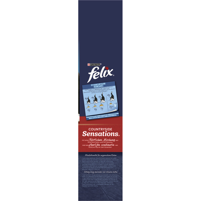 Een afbeelding van Felix Sensations countryside met rund & kip