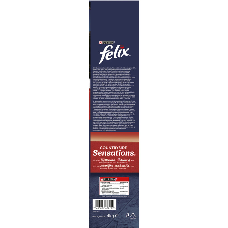 Een afbeelding van Felix Sensations countryside met rund & kip