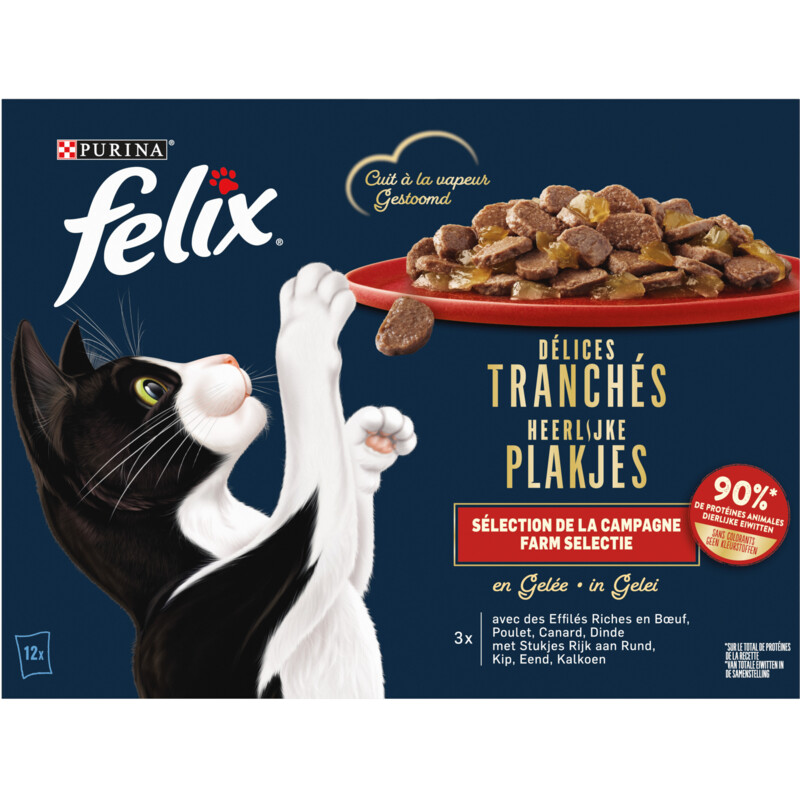 Felix Heerlijke plakjes farm selectie in gelei