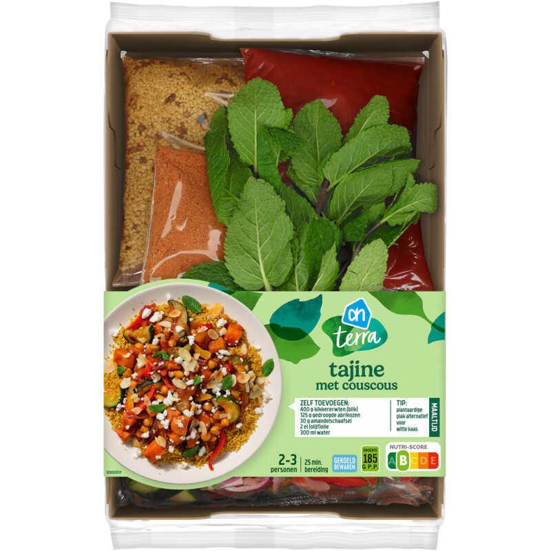 AH Terra Plantaardige gesneden verspakket tajine bestellen Albert Heijn
