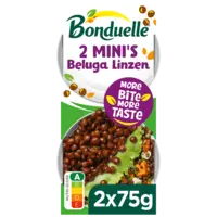 Bonduelle Beluga linzen 2 mini's