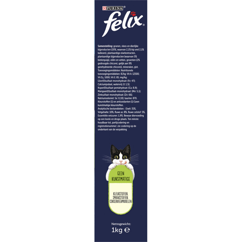 Een afbeelding van Felix Sensations inhome met kip & kalkoen