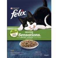 Een afbeelding van Felix Inhome sensation kattenbrokken kip