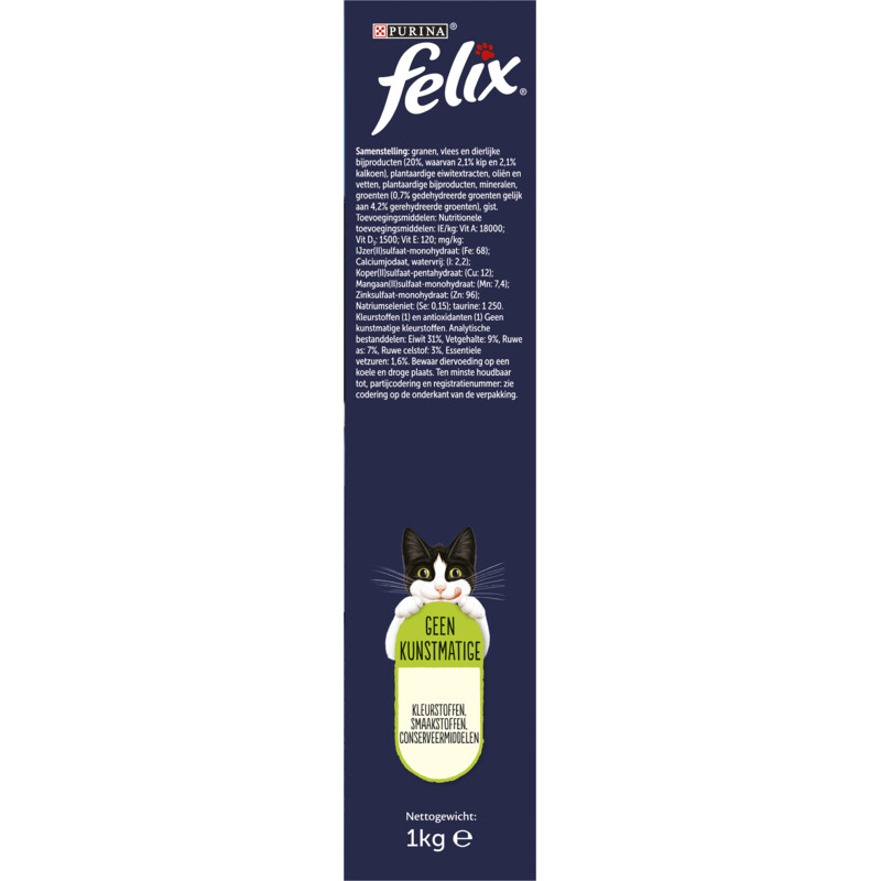 Een afbeelding van Felix Sensations senior met kip & kalkoen