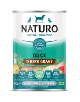 Naturo Duck with blueberries,pumpkin, courgette