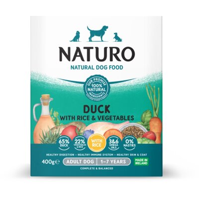 pdp-image-Naturo Eend en rijst voor de hond