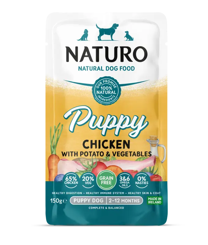 Puppy grain free chicken with potatoes