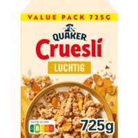 Een afbeelding van Quaker Cruesli luchtig value pack