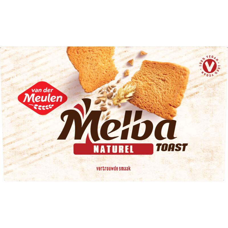 Een afbeelding van Van der Meulen Melba toast naturel