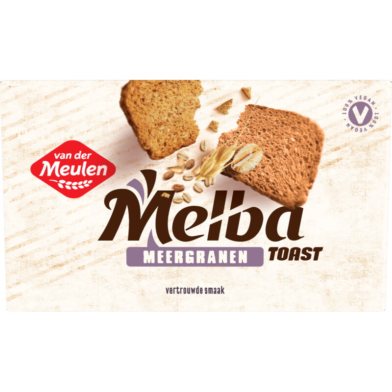 Een afbeelding van Van der Meulen Melba toast meergranen