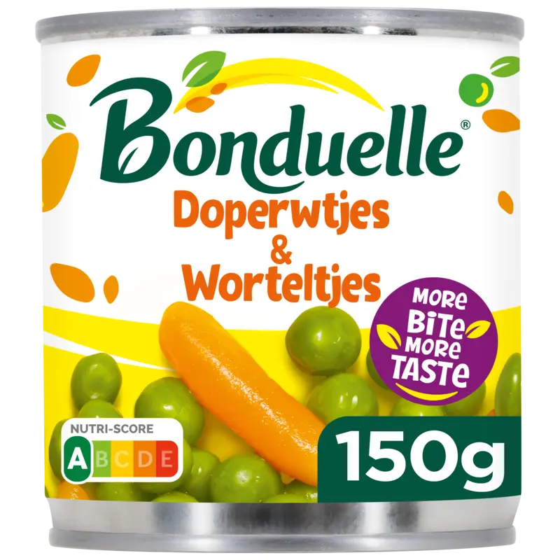 Bonduelle Doperwtjes & worteltjes