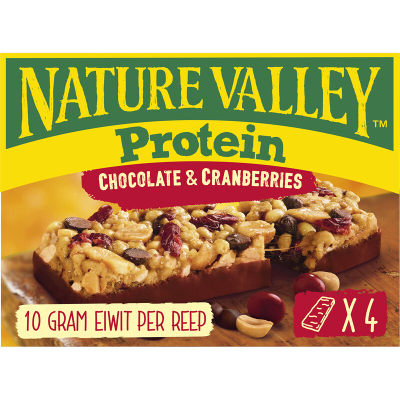 Nature Valley Protein chocolate & cranberries bestellen Albert Heijn