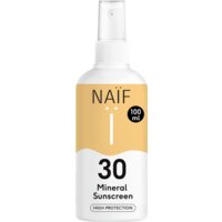 Een afbeelding van Naïf Sun mineral sunscreen spray spf30