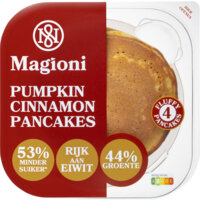 Een afbeelding van Magioni Pumpkin cinnamon pancakes