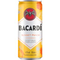 Een afbeelding van Bacardi Sunset punch