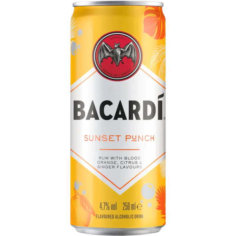 Bacardi Sunset punch