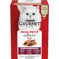 Een afbeelding van Gourmet Mon petit intense duo in saus vlees mix