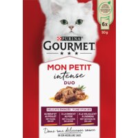 Een afbeelding van Gourmet Mon petit intense duo in saus vlees mix