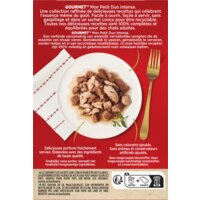 Een afbeelding van Gourmet Mon petit intense duo in saus vlees&vis