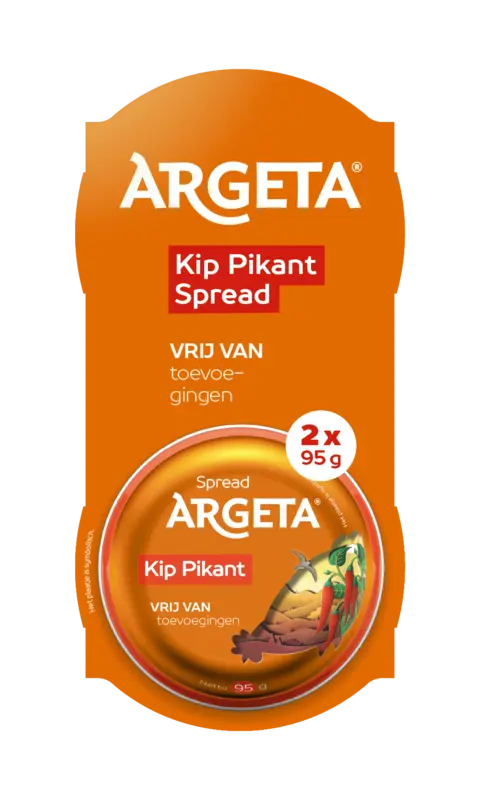 Argeta Kip pikant spread 2-pack