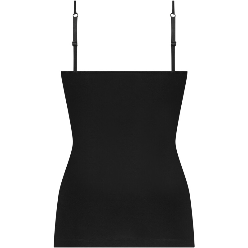 Een afbeelding van Ten Cate Spaghetti top zwart blauw XL 2-pack