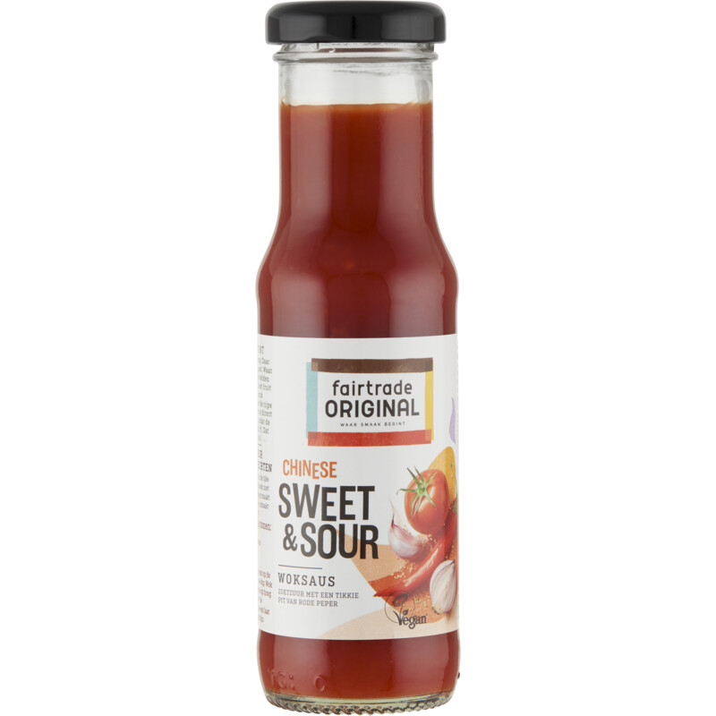 Een afbeelding van Fairtrade Original Chinese sweet & sour woksaus