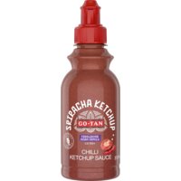 Een afbeelding van Go-Tan Sriracha ketchup chili ketchup sauce