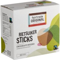 Een afbeelding van Fairtrade Original Ruwe rietsuiker sticks