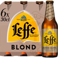 Een afbeelding van Leffe Blond abdijbier 6-pack