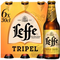 Een afbeelding van Leffe Tripel abdijbier 6-pack