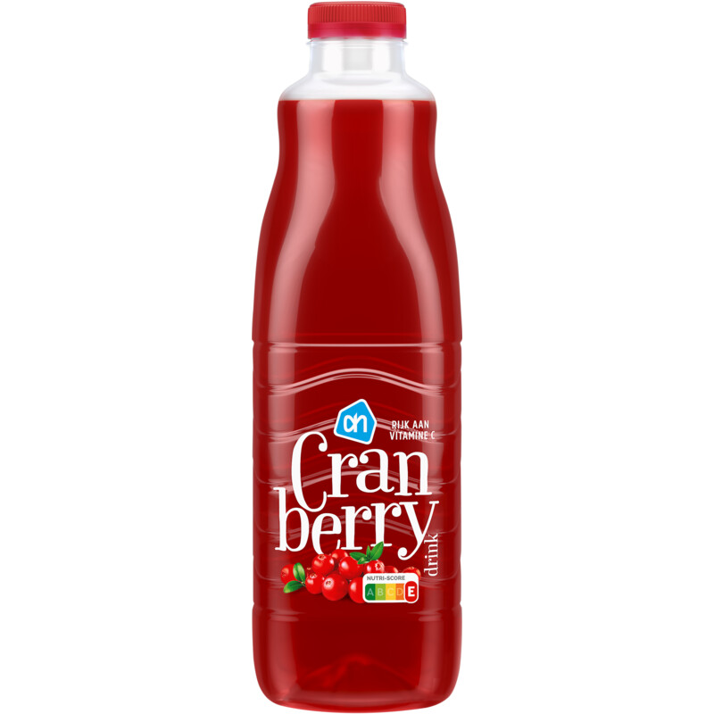 Een afbeelding van AH Cranberry classic drink