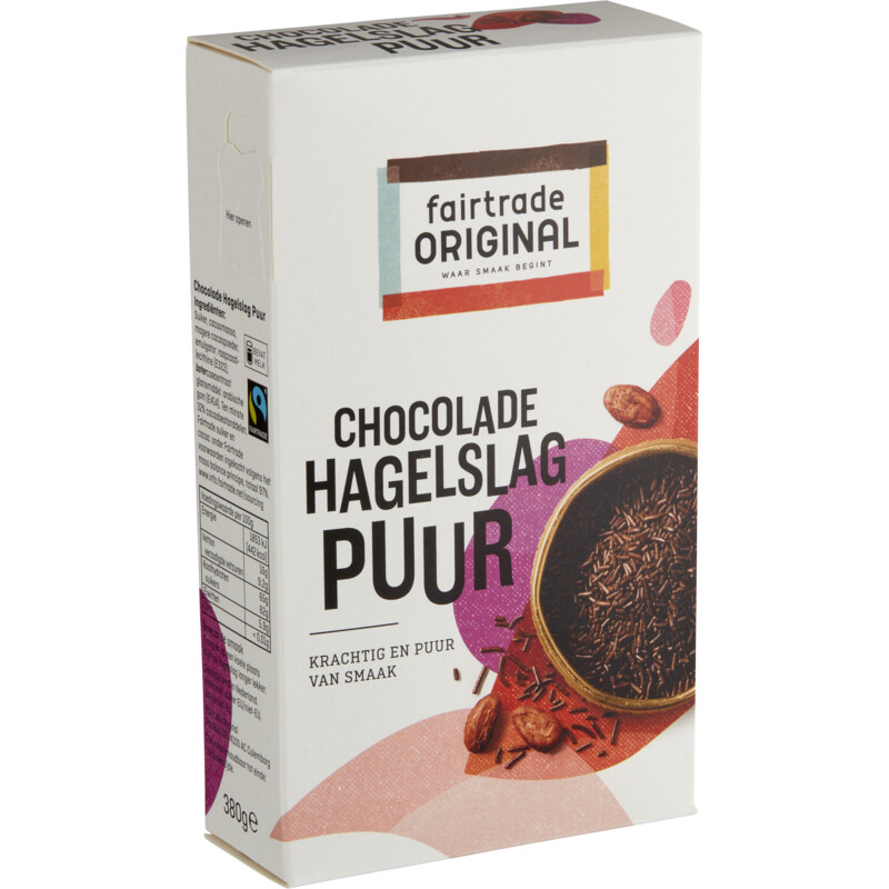 Een afbeelding van Fairtrade Original Hagelslag puur