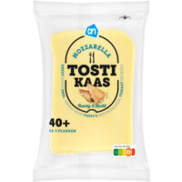 Een afbeelding van AH Mozzarella tostikaas 40+ plakken