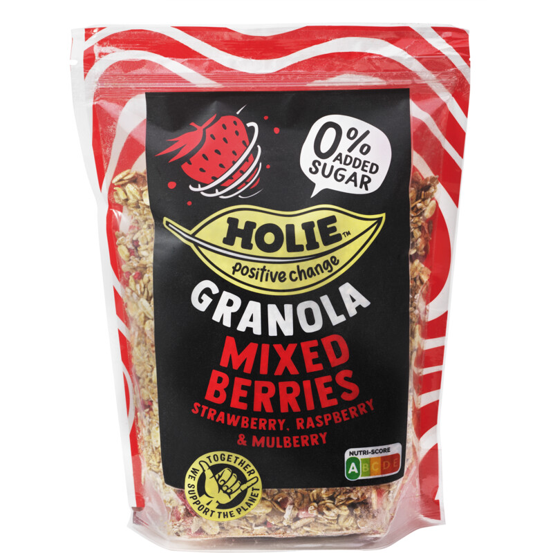 Holie Granola mixed berries reserveren Albert Heijn