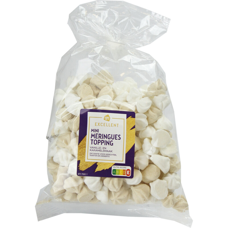 Een afbeelding van AH Excellent Mini meringues topping
