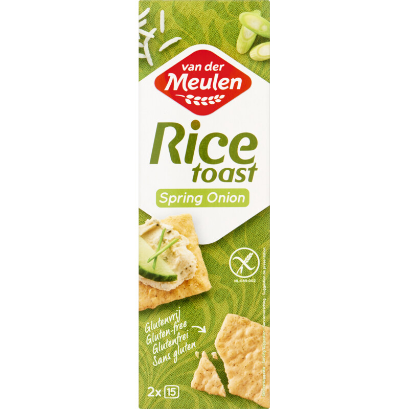 Een afbeelding van Van der Meulen Ricetoast lente-ui
