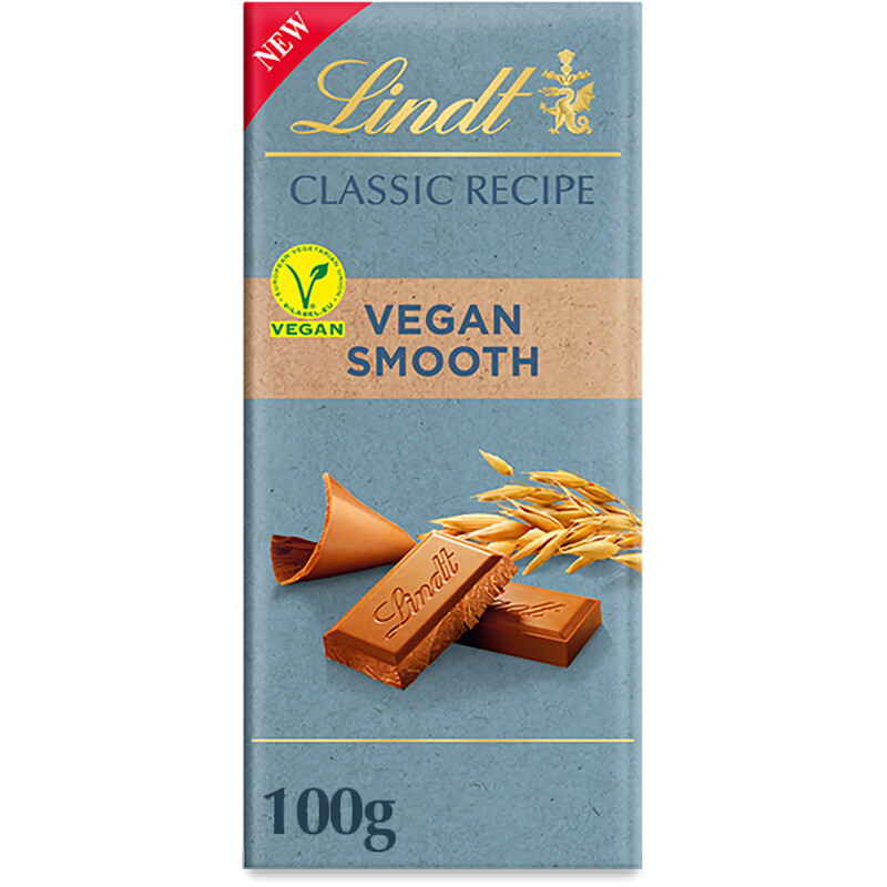 Een afbeelding van Lindt Classic vegan smooth chocolade havermelk