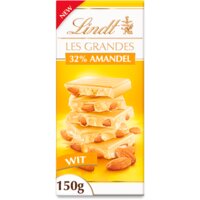 Een afbeelding van Lindt Les grandes witte chocolade amandelen