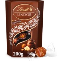 Een afbeelding van Lindt Lindor hazelnoot chocolade bonbons