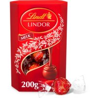 Een afbeelding van Lindt Lindor melkchocolade bonbons