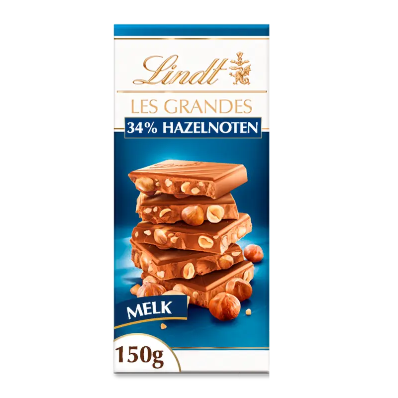 Les grandes melkchocolade hazelnoot