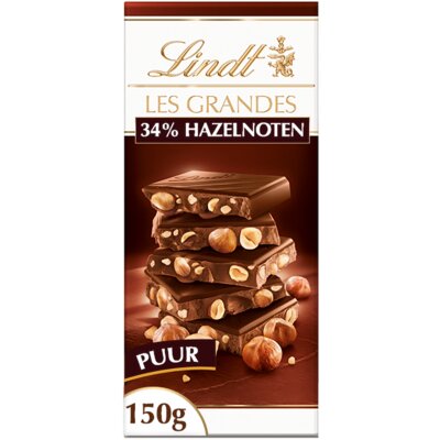 pdp-image-Lindt Les grandes pure chocolade hazelnoot