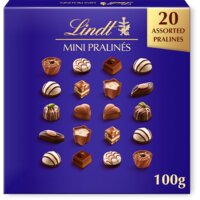 Een afbeelding van Lindt Mini pralines chocolade