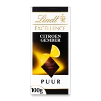 Lindt Excellence gember citroen pure chocolade