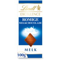 Een afbeelding van Lindt Excellence extra romige melkchocolade