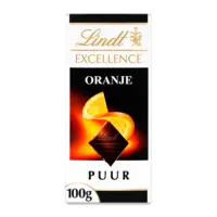 Lindt Excellence sinaasappel pure chocolade